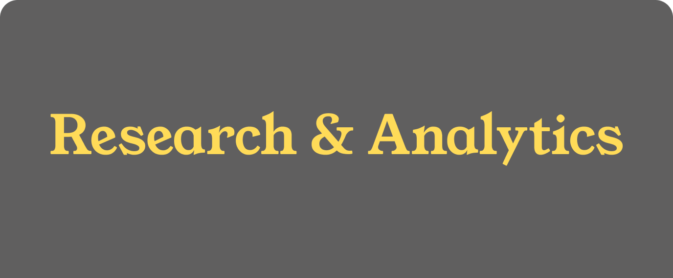 Research & Analytics Lightning Round